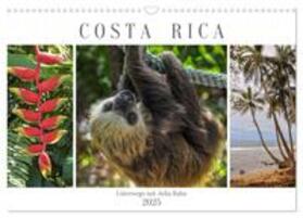 CALVENDO / Hahn | Costa Rica - unterwegs mit Julia Hahn (Wandkalender 2025 DIN A3 quer), CALVENDO Monatskalender | Sonstiges | 978-3-435-01852-9 | sack.de