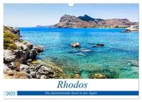 CALVENDO / Rogalski |  Rhodos - Die faszinierende Insel in der Ägäis (Wandkalender 2025 DIN A3 quer), CALVENDO Monatskalender | Sonstiges |  Sack Fachmedien