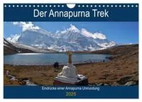 CALVENDO / Hennighaußen |  Der Annapurna Trek (Wandkalender 2025 DIN A4 quer), CALVENDO Monatskalender | Sonstiges |  Sack Fachmedien