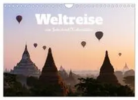 CALVENDO / Colombo |  Weltreise - eine Jahr durch Kulturstätten (Wandkalender 2025 DIN A4 quer), CALVENDO Monatskalender | Sonstiges |  Sack Fachmedien