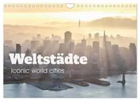 CALVENDO / Colombo |  Weltstädte - Iconic world cities (Wandkalender 2025 DIN A4 quer), CALVENDO Monatskalender | Sonstiges |  Sack Fachmedien