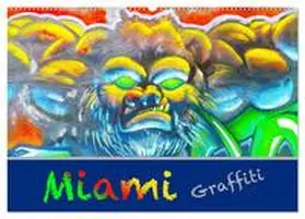 CALVENDO / STYPPA |  Miami Graffiti (Wandkalender 2025 DIN A2 quer), CALVENDO Monatskalender | Sonstiges |  Sack Fachmedien