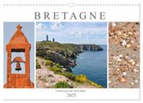 Hahn / CALVENDO | Bretagne - unterwegs mit Julia Hahn (Wandkalender 2025 DIN A3 quer), CALVENDO Monatskalender | Sonstiges | 978-3-435-05738-2 | sack.de
