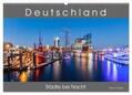 Dieterich / CALVENDO |  Deutschland Städte bei Nacht (Wandkalender 2025 DIN A2 quer), CALVENDO Monatskalender | Sonstiges |  Sack Fachmedien