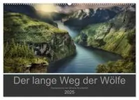 CALVENDO / Wunderlich |  Der lange Weg der Wölfe (Wandkalender 2025 DIN A2 quer), CALVENDO Monatskalender | Sonstiges |  Sack Fachmedien