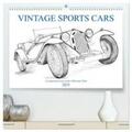 Simlinger / CALVENDO |  Vintage Sports Cars (hochwertiger Premium Wandkalender 2025 DIN A2 quer), Kunstdruck in Hochglanz | Sonstiges |  Sack Fachmedien