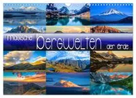 CALVENDO / Utz |  Magische Bergwelten der Erde (Wandkalender 2025 DIN A3 quer), CALVENDO Monatskalender | Sonstiges |  Sack Fachmedien