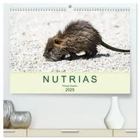 CALVENDO / STYPPA |  NUTRIAS - Pelzige Gesellen (hochwertiger Premium Wandkalender 2025 DIN A2 quer), Kunstdruck in Hochglanz | Sonstiges |  Sack Fachmedien