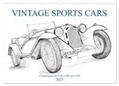 Simlinger / CALVENDO |  Vintage Sports Cars (Wandkalender 2025 DIN A2 quer), CALVENDO Monatskalender | Sonstiges |  Sack Fachmedien