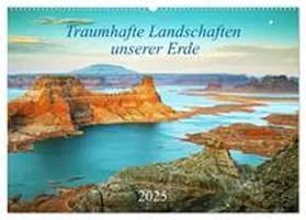 CALVENDO / Großkopf |  Traumhafte Landschaften unserer Erde (Wandkalender 2025 DIN A2 quer), CALVENDO Monatskalender | Sonstiges |  Sack Fachmedien