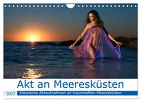 CALVENDO / Zurmühle |  Akt an wilden Meeresküsten (Wandkalender 2025 DIN A4 quer), CALVENDO Monatskalender | Sonstiges |  Sack Fachmedien