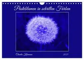 CALVENDO / Kleemann |  Pusteblumen in schrillen Farben (Wandkalender 2025 DIN A4 quer), CALVENDO Monatskalender | Sonstiges |  Sack Fachmedien