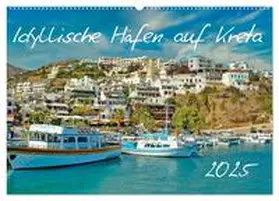 CALVENDO / Kleemann |  Idyllische Häfen auf Kreta (Wandkalender 2025 DIN A2 quer), CALVENDO Monatskalender | Sonstiges |  Sack Fachmedien