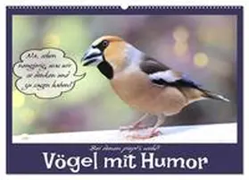 CALVENDO / Löwer |  Vögel mit Humor (Wandkalender 2025 DIN A2 quer), CALVENDO Monatskalender | Sonstiges |  Sack Fachmedien