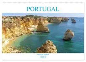 CALVENDO / pixs:sell |  Portugal - Strände in Portugal (Wandkalender 2025 DIN A2 quer), CALVENDO Monatskalender | Sonstiges |  Sack Fachmedien