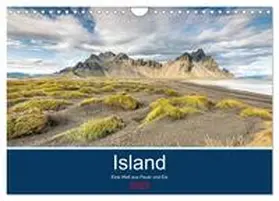 CALVENDO / Möller |  Island - Eine Welt aus Feuer und Eis (Wandkalender 2025 DIN A4 quer), CALVENDO Monatskalender | Sonstiges |  Sack Fachmedien