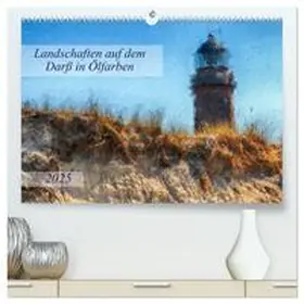 CALVENDO / Frost |  Landschaften auf dem Darß in Ölfarben (hochwertiger Premium Wandkalender 2025 DIN A2 quer), Kunstdruck in Hochglanz | Sonstiges |  Sack Fachmedien