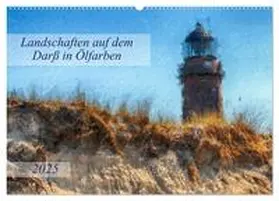 CALVENDO / Frost |  Landschaften auf dem Darß in Ölfarben (Wandkalender 2025 DIN A2 quer), CALVENDO Monatskalender | Sonstiges |  Sack Fachmedien