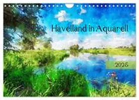CALVENDO / Frost |  Havelland in Aquarell (Wandkalender 2025 DIN A4 quer), CALVENDO Monatskalender | Sonstiges |  Sack Fachmedien