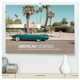 CALVENDO / Becker | AMERICAN LEGENDS (hochwertiger Premium Wandkalender 2025 DIN A2 quer), Kunstdruck in Hochglanz | Sonstiges | 978-3-435-15338-1 | www.sack.de
