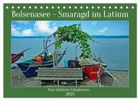 CALVENDO / Kleemann |  Bolsenasee Smaragd im Latium (Tischkalender 2025 DIN A5 quer), CALVENDO Monatskalender | Sonstiges |  Sack Fachmedien