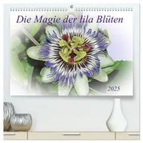 CALVENDO / Kleemann |  Die Magie der lila Blüten (hochwertiger Premium Wandkalender 2025 DIN A2 quer), Kunstdruck in Hochglanz | Sonstiges |  Sack Fachmedien