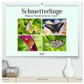 CALVENDO / Kleemann |  Schmetterlinge - Filigrane Wunderwerke der Natur (hochwertiger Premium Wandkalender 2025 DIN A2 quer), Kunstdruck in Hochglanz | Sonstiges |  Sack Fachmedien