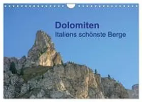 CALVENDO / Czermak |  Dolomiten Italiens schönste Berge (Wandkalender 2025 DIN A4 quer), CALVENDO Monatskalender | Sonstiges |  Sack Fachmedien