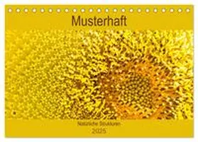 CALVENDO / Bölts |  Musterhaft - Natürliche Strukturen (Tischkalender 2025 DIN A5 quer), CALVENDO Monatskalender | Sonstiges |  Sack Fachmedien