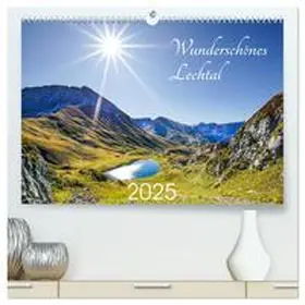 CALVENDO / Schäfer |  Wunderschönes Lechtal (hochwertiger Premium Wandkalender 2025 DIN A2 quer), Kunstdruck in Hochglanz | Sonstiges |  Sack Fachmedien