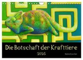 CALVENDO / Koschier |  Die Botschaft der Krafttiere (Wandkalender 2025 DIN A4 quer), CALVENDO Monatskalender | Sonstiges |  Sack Fachmedien