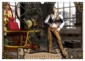 CALVENDO / Schröder |  Steampunk Träume (Wandkalender 2025 DIN A3 quer), CALVENDO Monatskalender | Sonstiges |  Sack Fachmedien