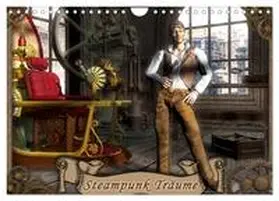 CALVENDO / Schröder |  Steampunk Träume (Wandkalender 2025 DIN A4 quer), CALVENDO Monatskalender | Sonstiges |  Sack Fachmedien