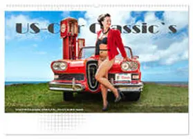 CALVENDO / Kolbe (dex-photography) |  US-Car Classic's (Wandkalender 2025 DIN A2 quer), CALVENDO Monatskalender | Sonstiges |  Sack Fachmedien