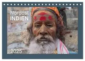 CALVENDO / Bergermann |  Nordost INDIEN Assam und Arunachal Pradesh (Tischkalender 2025 DIN A5 quer), CALVENDO Monatskalender | Sonstiges |  Sack Fachmedien