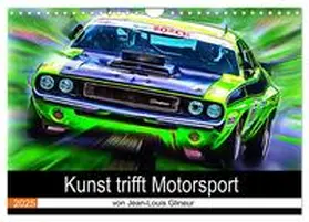 CALVENDO / Glineur |  Kunst trifft Motorsport (Wandkalender 2025 DIN A4 quer), CALVENDO Monatskalender | Sonstiges |  Sack Fachmedien