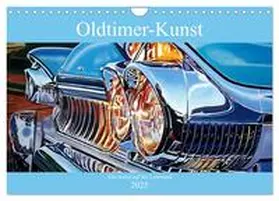 CALVENDO / von Löwis of Menar |  Oldtimer-Kunst - Alte Autos auf der Leinwand (Wandkalender 2025 DIN A4 quer), CALVENDO Monatskalender | Sonstiges |  Sack Fachmedien