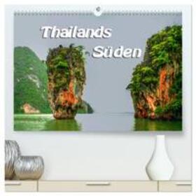 Weiß / CALVENDO |  Thailands Süden (hochwertiger Premium Wandkalender 2025 DIN A2 quer), Kunstdruck in Hochglanz | Sonstiges |  Sack Fachmedien