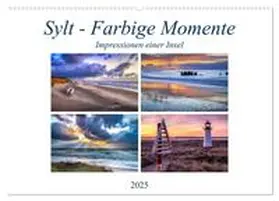 CALVENDO / Hasche |  Sylt - Farbige Momente (Wandkalender 2025 DIN A2 quer), CALVENDO Monatskalender | Sonstiges |  Sack Fachmedien