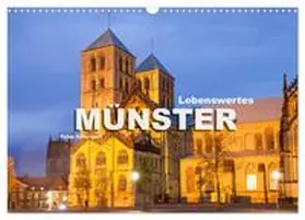 CALVENDO / Schickert |  Lebenswertes Münster (Wandkalender 2025 DIN A3 quer), CALVENDO Monatskalender | Sonstiges |  Sack Fachmedien