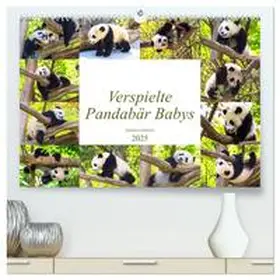 CALVENDO / Gatterwe |  Pandabär Babys (hochwertiger Premium Wandkalender 2025 DIN A2 quer), Kunstdruck in Hochglanz | Sonstiges |  Sack Fachmedien