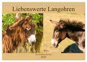 CALVENDO / Bölts |  Liebenswerte Langohren - Die Schönheit der Esel (Tischkalender 2025 DIN A5 quer), CALVENDO Monatskalender | Sonstiges |  Sack Fachmedien