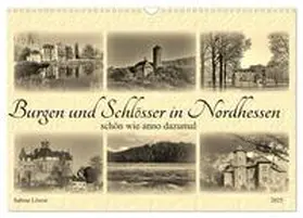 CALVENDO / Löwer |  Burgen und Schlösser in Nordhessen (Wandkalender 2025 DIN A3 quer), CALVENDO Monatskalender | Sonstiges |  Sack Fachmedien