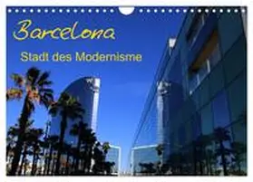CALVENDO / Frank |  Barcelona - Stadt des Modernisme (Wandkalender 2025 DIN A4 quer), CALVENDO Monatskalender | Sonstiges |  Sack Fachmedien