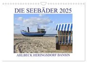 CALVENDO / Fuchs |  Die Seebäder 2025 (Wandkalender 2025 DIN A4 quer), CALVENDO Monatskalender | Sonstiges |  Sack Fachmedien