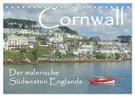 CALVENDO / Berger |  Cornwall. Der malerische Südwesten Englands (Tischkalender 2025 DIN A5 quer), CALVENDO Monatskalender | Sonstiges |  Sack Fachmedien