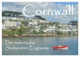 CALVENDO / Berger |  Cornwall. Der malerische Südwesten Englands (Wandkalender 2025 DIN A2 quer), CALVENDO Monatskalender | Sonstiges |  Sack Fachmedien