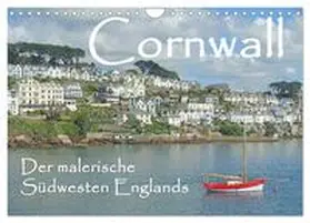 CALVENDO / Berger |  Cornwall. Der malerische Südwesten Englands (Wandkalender 2025 DIN A4 quer), CALVENDO Monatskalender | Sonstiges |  Sack Fachmedien