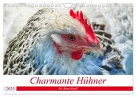 CALVENDO / Boockhoff |  Charmante Hühner (Wandkalender 2025 DIN A4 quer), CALVENDO Monatskalender | Sonstiges |  Sack Fachmedien