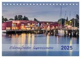 CALVENDO / Kolfenbach |  Eckernförder Impressionen (Tischkalender 2025 DIN A5 quer), CALVENDO Monatskalender | Sonstiges |  Sack Fachmedien